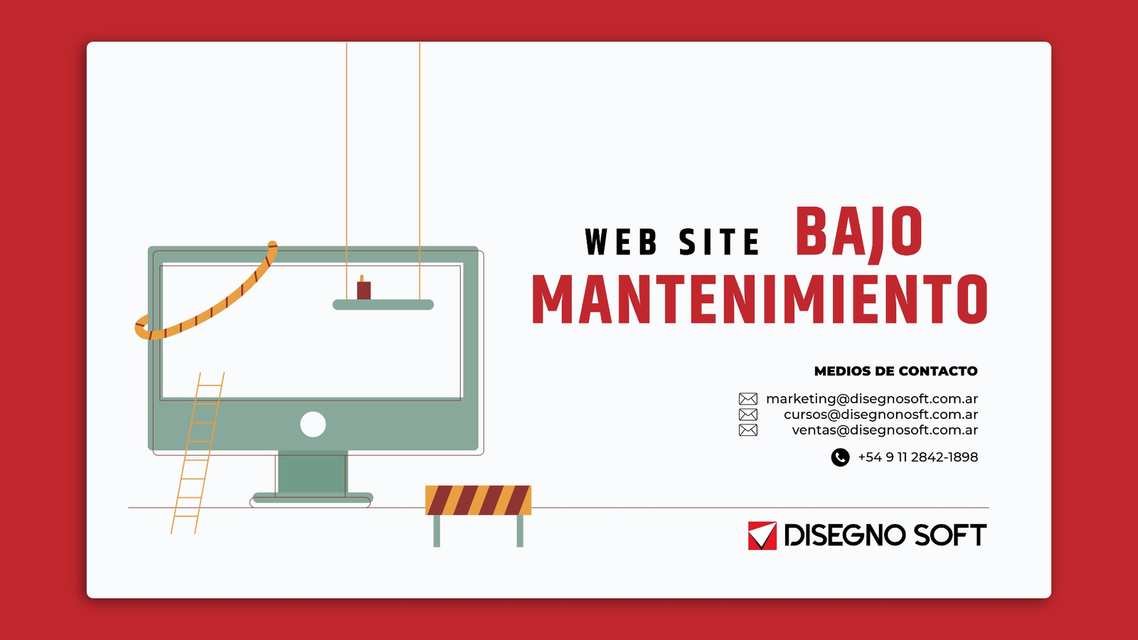 Disegno Soft - Web Site bajo mantenimiento